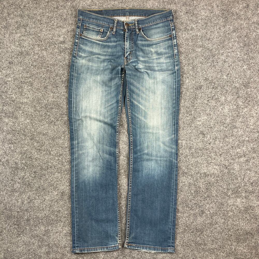 Men's Blue Straight Jeans
